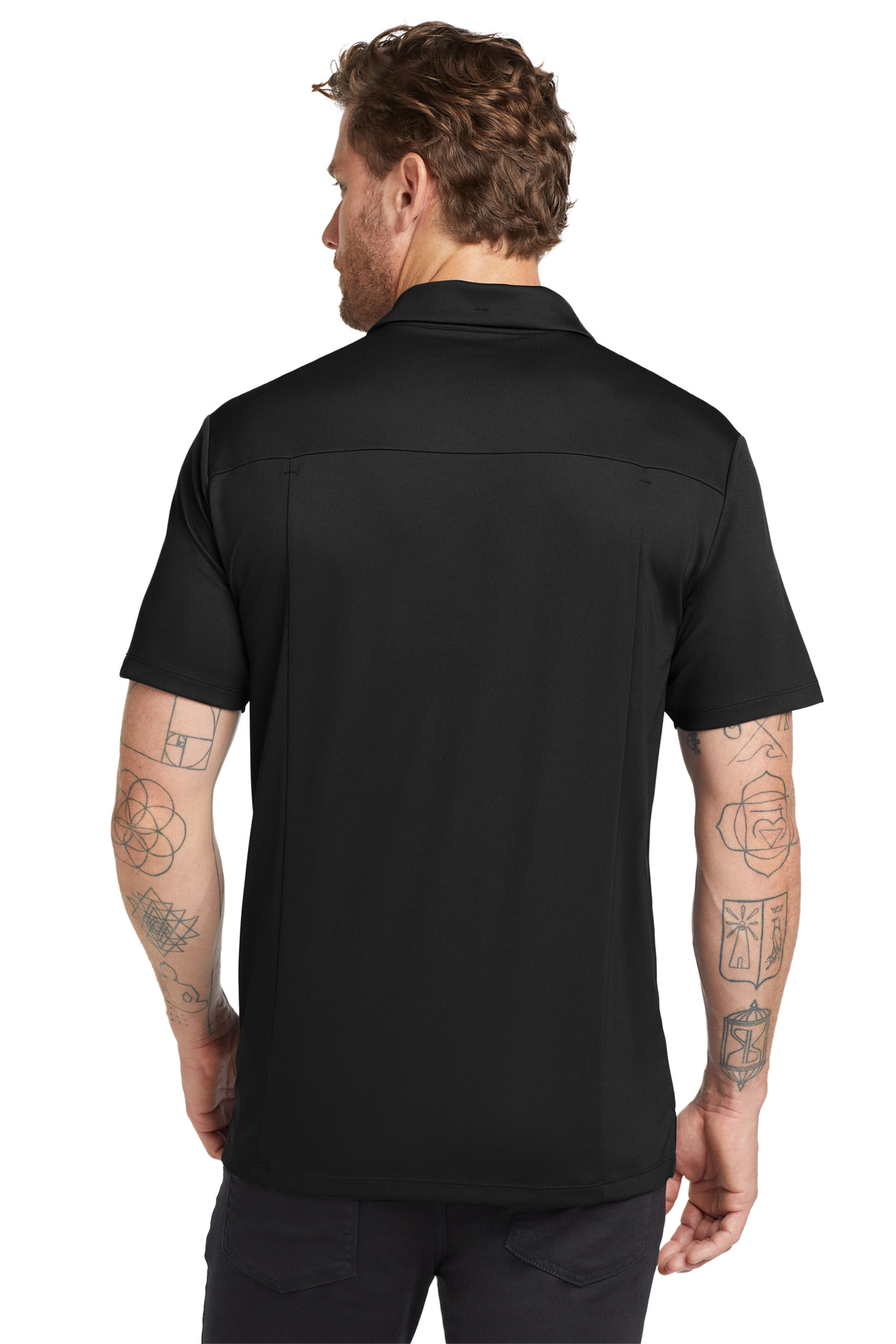 OGIO ®  Framework Polo. OG125 - Back Model