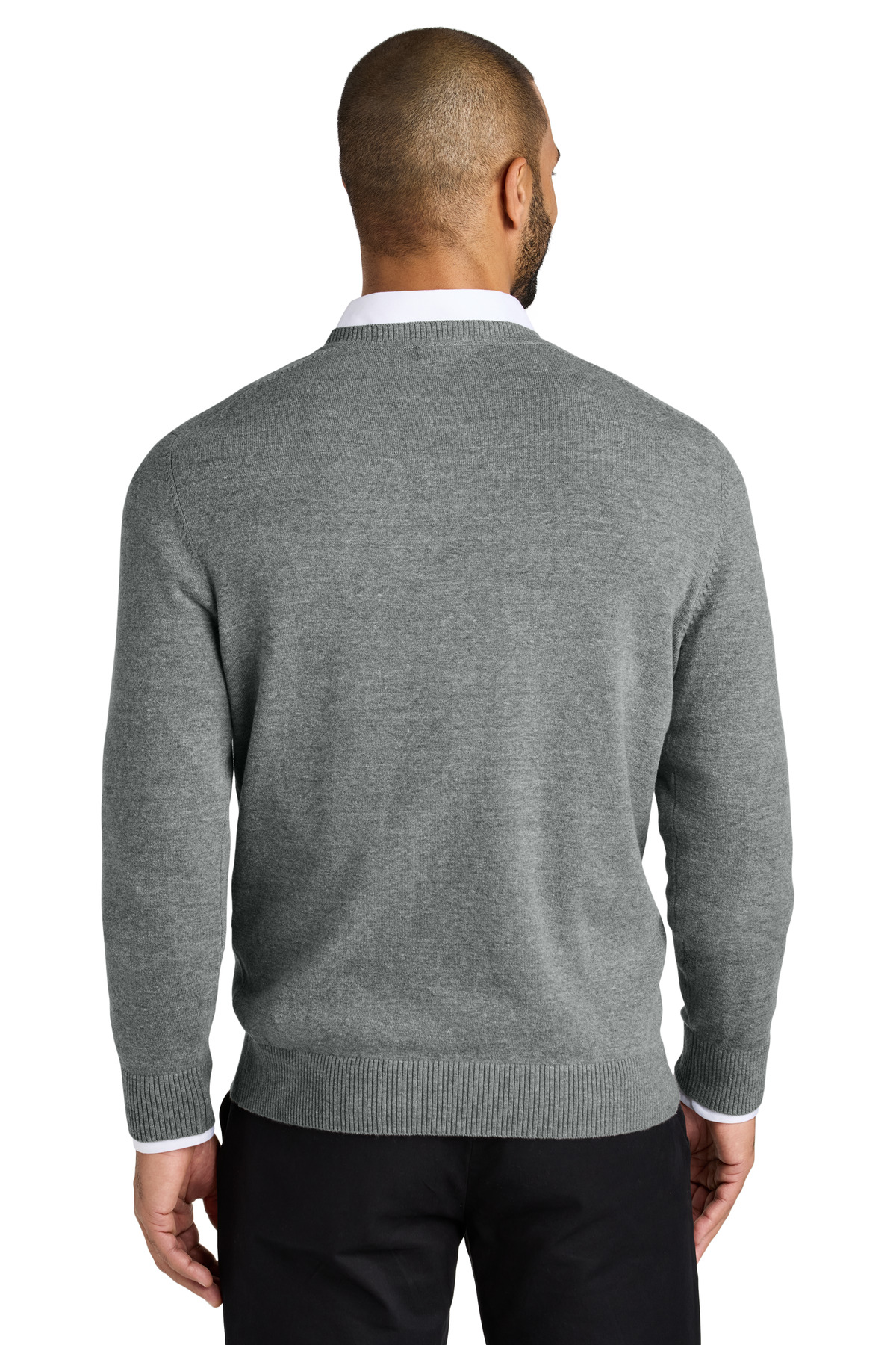 Port Authority ®  Easy Care V-Neck Sweater SW2850 - Back Model