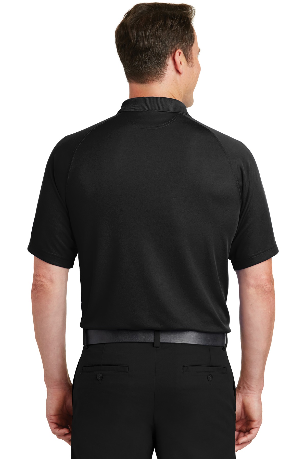 Sport-Tek ®  Dry Zone ®  Raglan Polo. T475 - Back Model