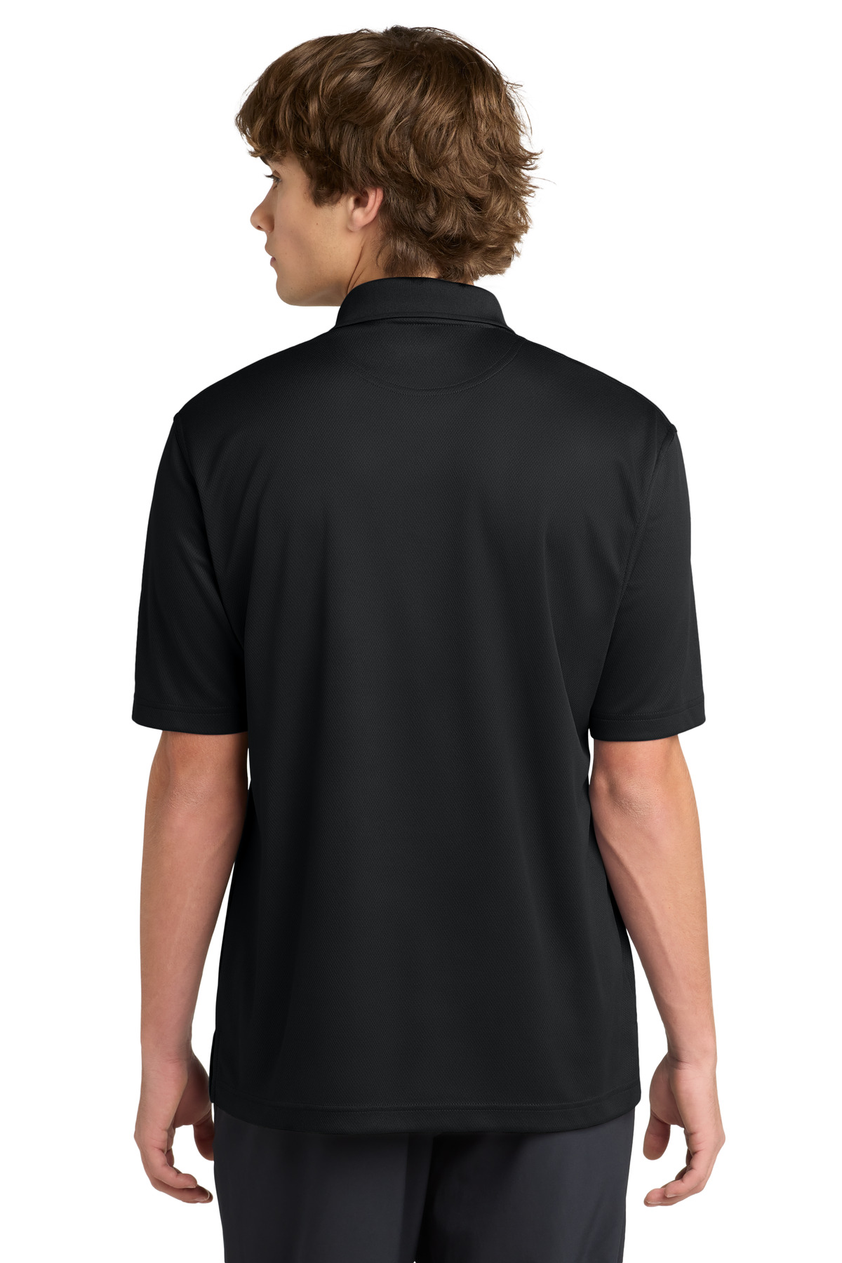 Sport-Tek ®  Tall Dri-Mesh ®  Polo. TK469 - Back Model