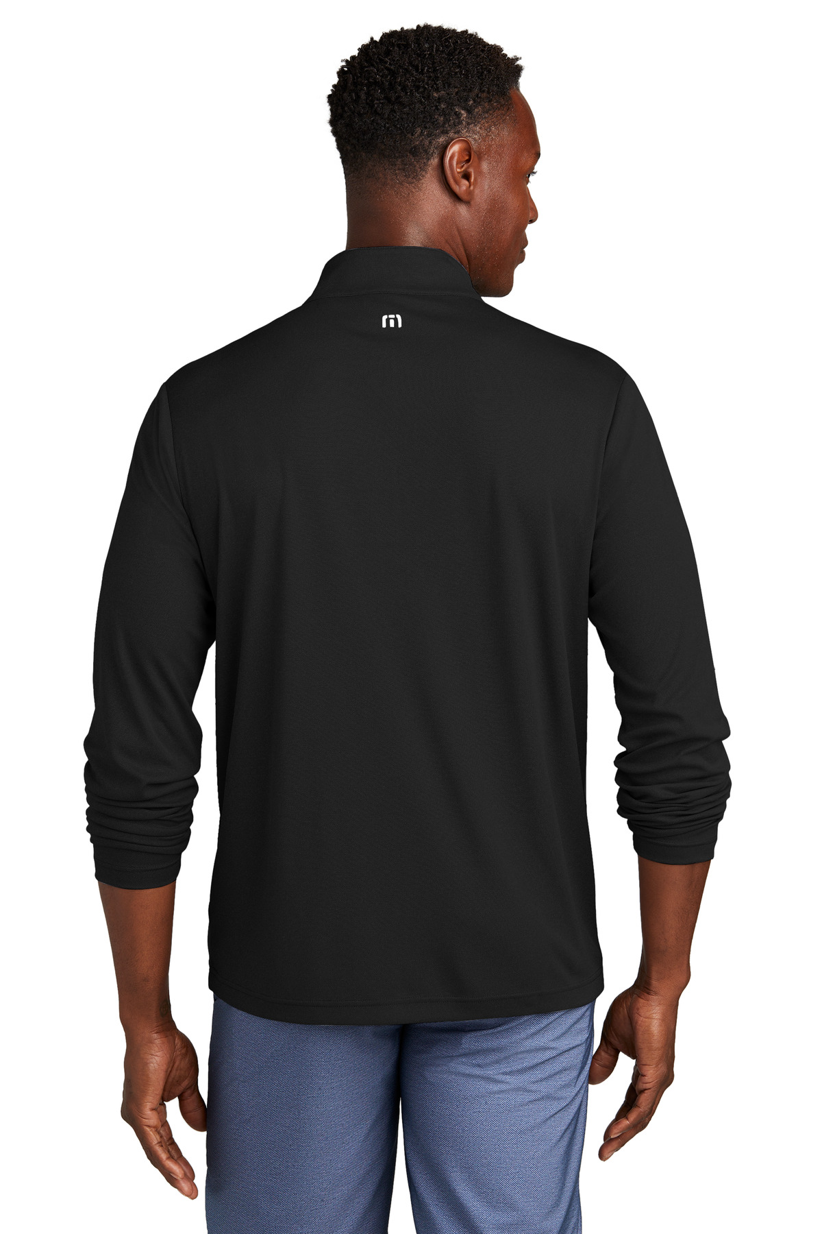 TravisMathew Coto Performance 1/4-Zip TM1MY397 - Back Model