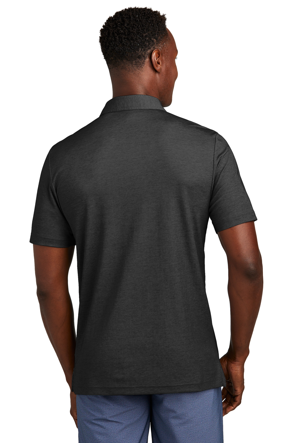 TravisMathew Oceanside Heather Pocket Polo TM1MY404 - Back Model
