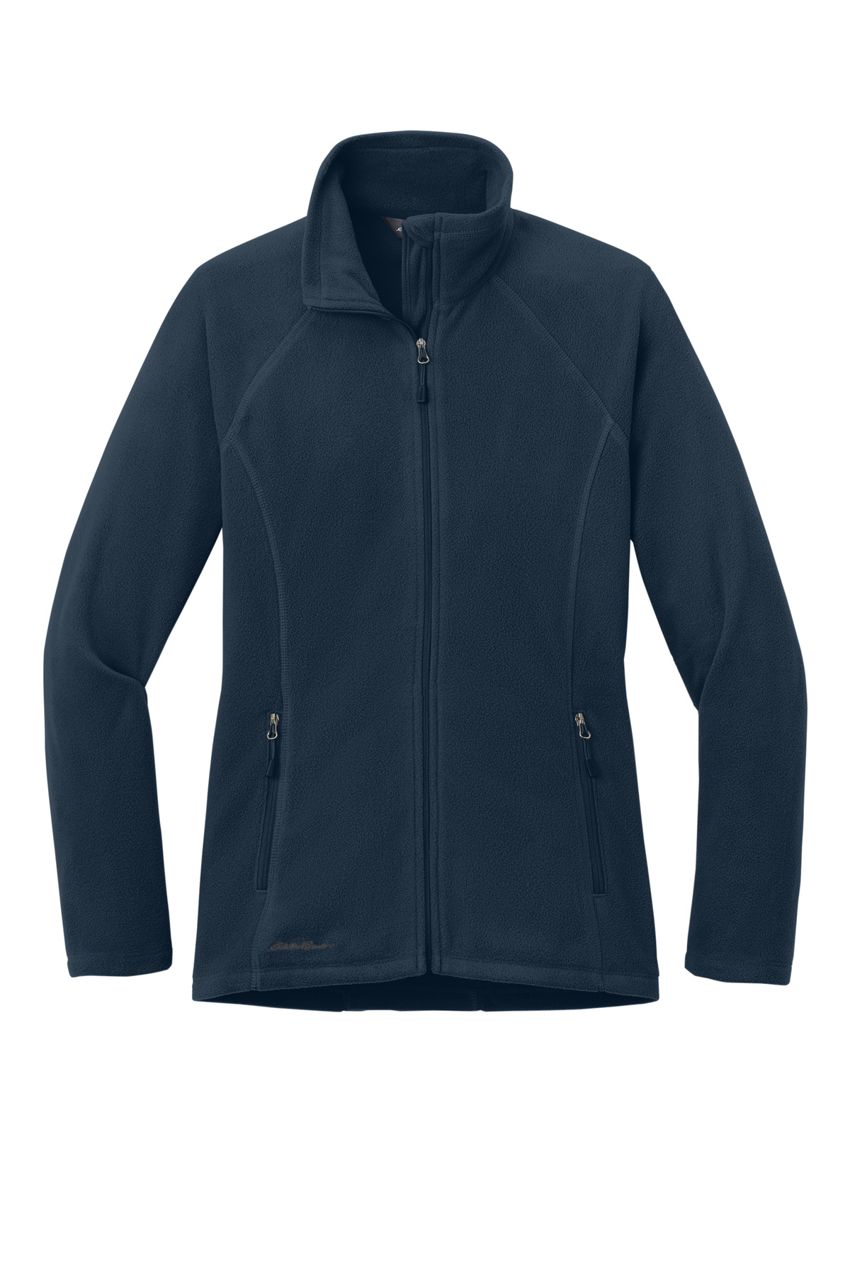 Eddie Bauer ®  Women's Full-Zip Microfleece Jacket. EB225 - Front Flat