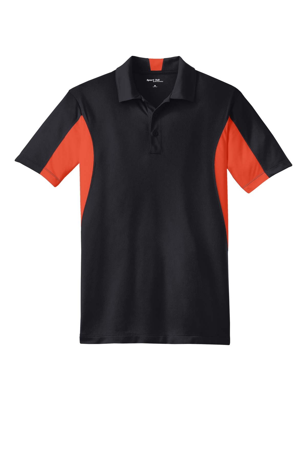 Sport-Tek ®  Tall Side Blocked Micropique Sport-Wick ®  Polo. TST655 - Front Flat