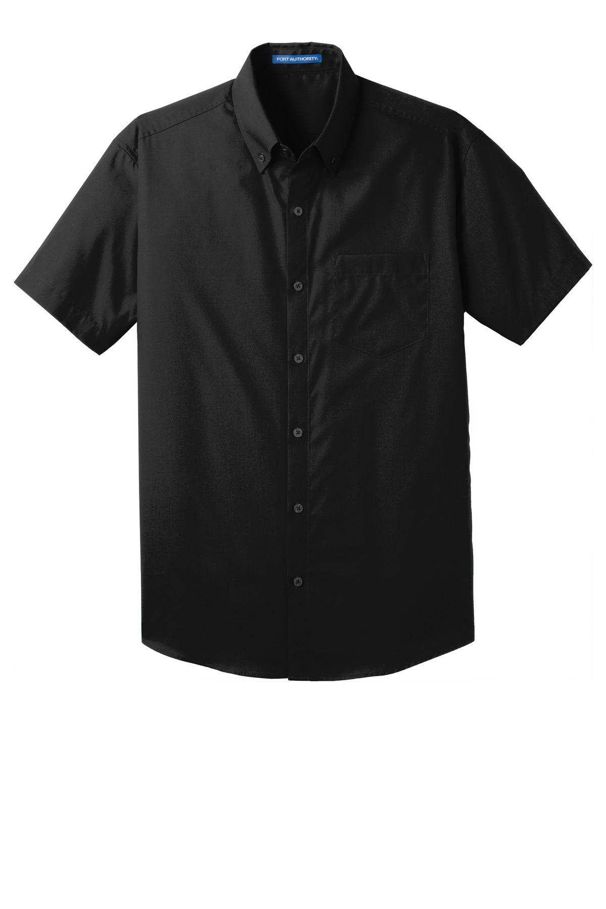 Port Authority ®  Short Sleeve Carefree Poplin Shirt. W101 - Front Flat
