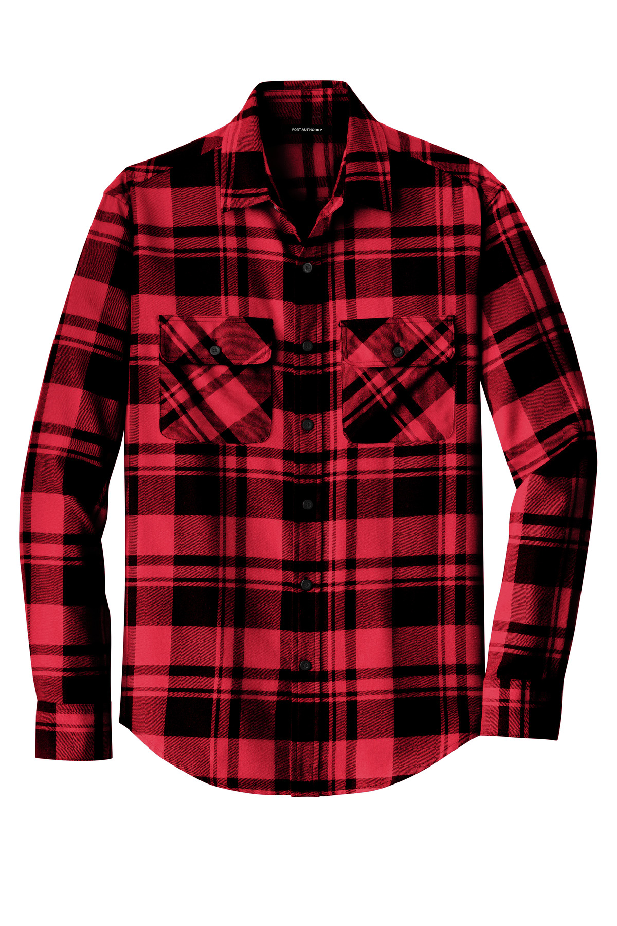 Port Authority ®  Plaid Flannel Shirt. W668 - Front Flat