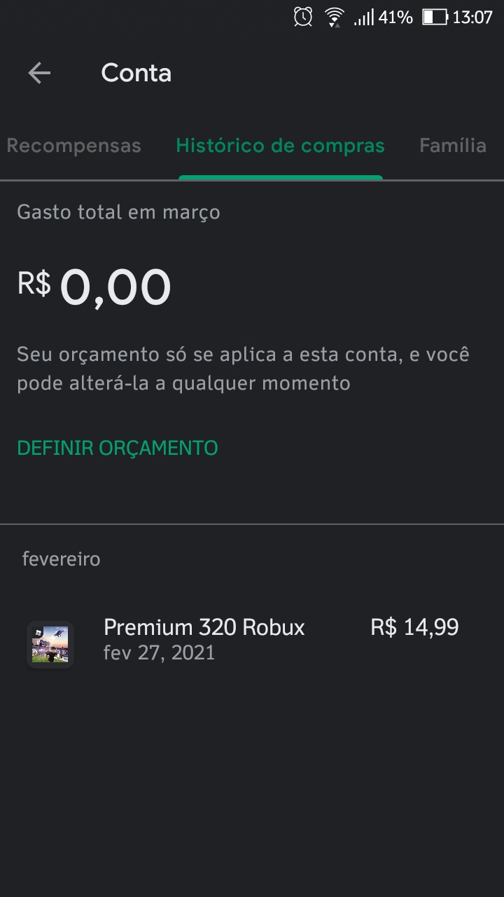 Meu primo comprou a assinatura premium do roblox sem minha permissão. -  Comunidade Google Play