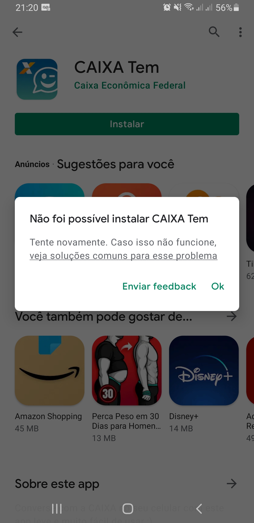 Porque Não consigo baixar nenhum app ou jogo? - Comunidade Google Play