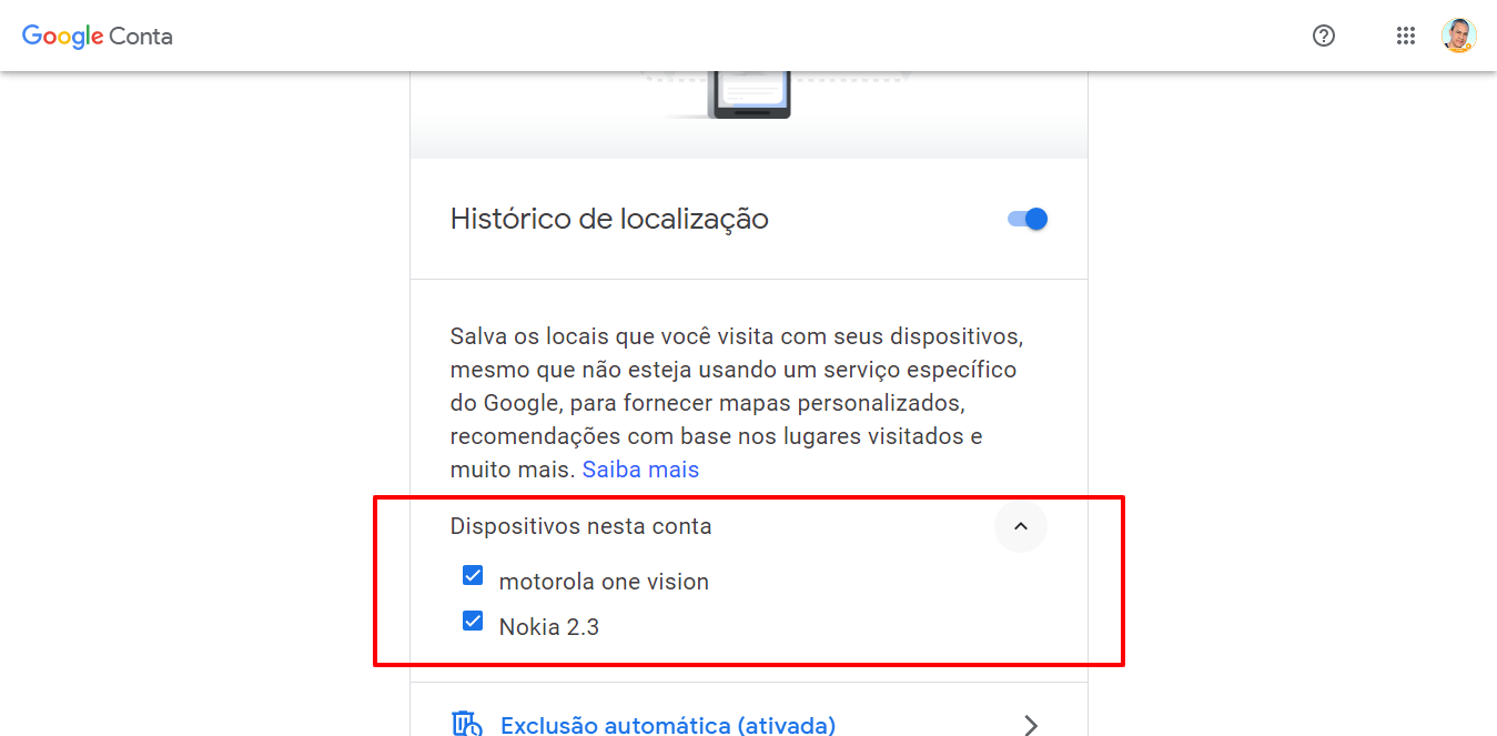 Não consigo ativar o histórico de navegação para ter acesso à linha do  tempo - Comunidade Google Maps