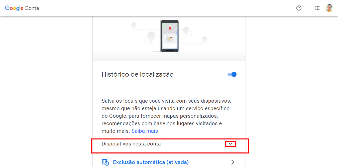 Não consigo ativar o histórico de navegação para ter acesso à linha do  tempo - Comunidade Google Maps