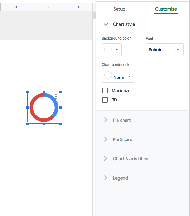 Google Charts Transparent Background