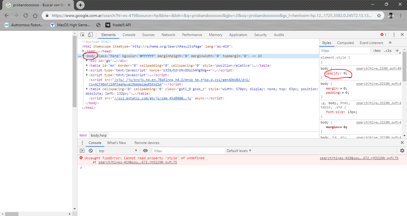 Resultados De Google Me Da Una Pagina En Blanco En Todos Los Exploradores Comunidad De Google Chrome