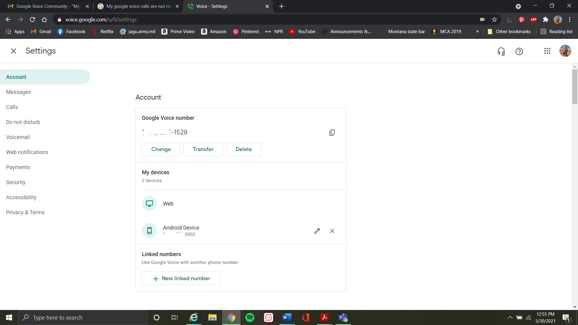 Google Voice Not Ringing My google voice calls are not ringing and do not give me alerts for ...