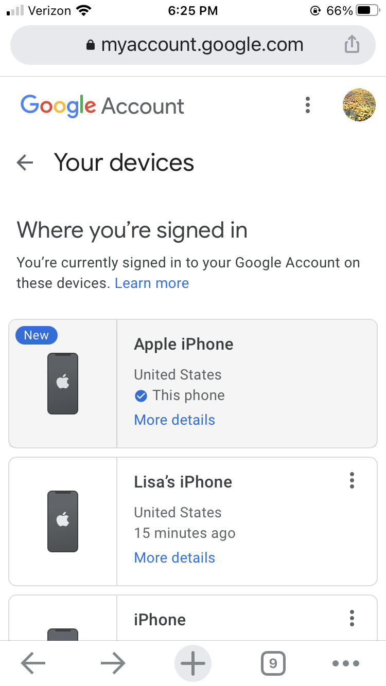 How do I delete old device from my Google account - Google Account ...