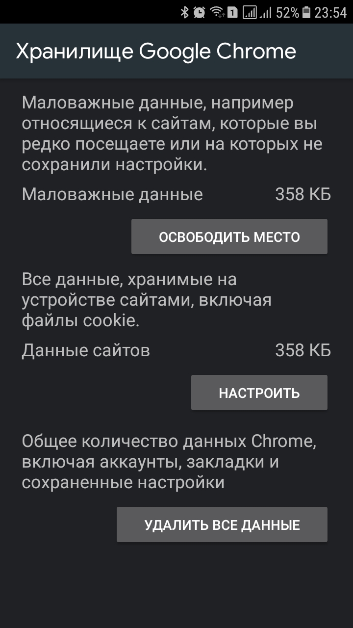 Здравствуйте. Подскажите пожалуйста почему браузер Chrome занимает 11  гигабайт памяти на телефоне? - Форум – Google Chrome