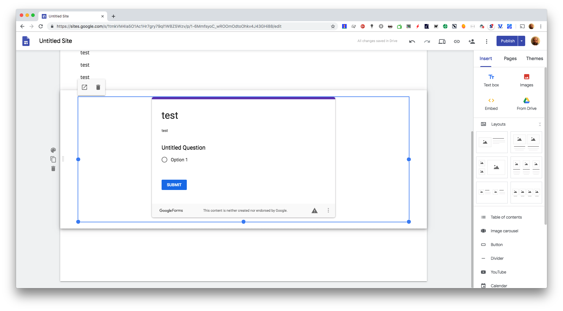 How to make embedded google forms responsive to attached google spreadsheets ?? Sites Community