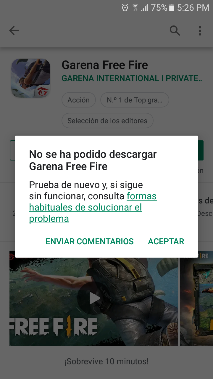 Free Fire: pasos para solucionar el mensaje “error en el inicio de