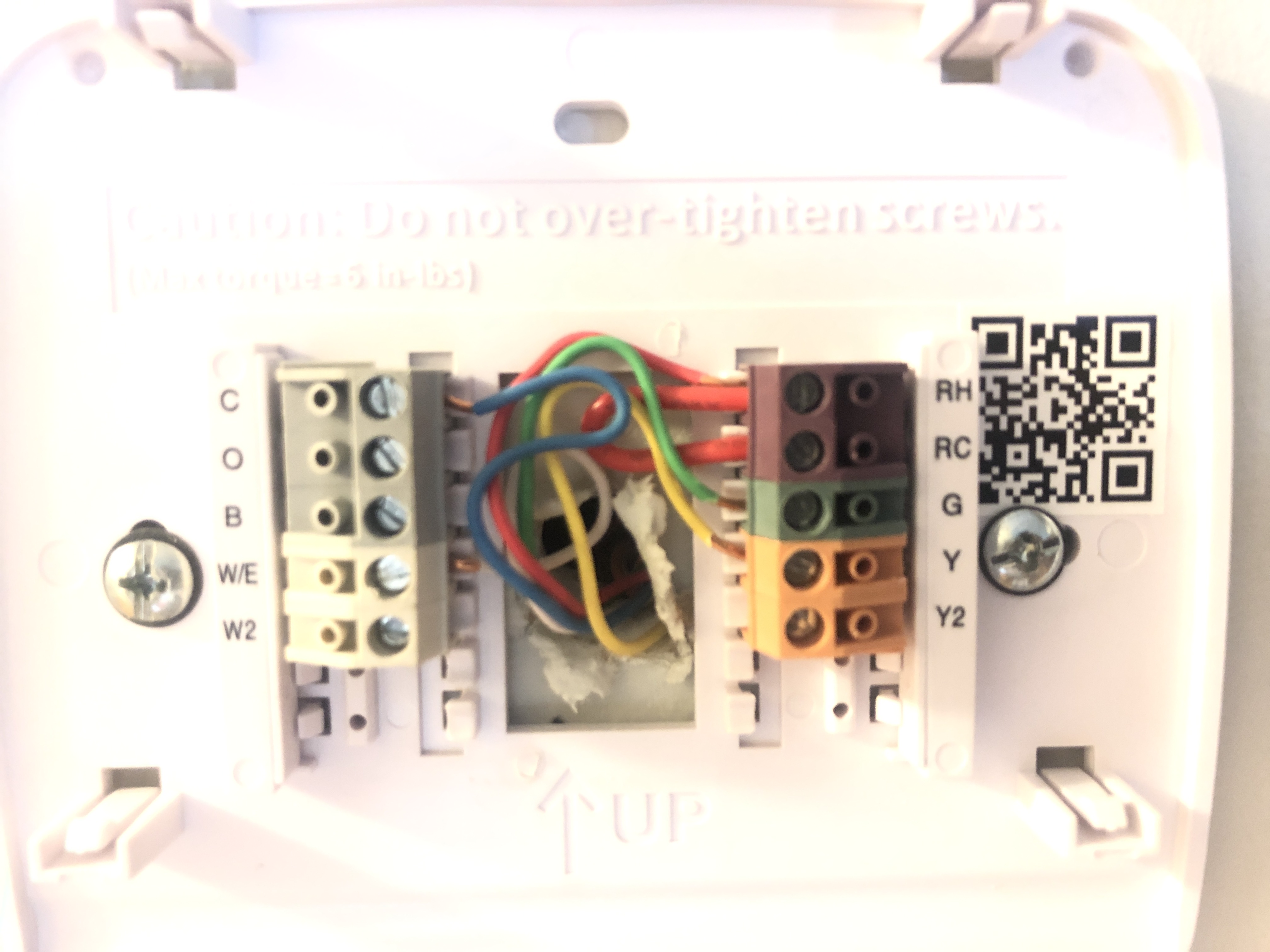 I have a picture of my current thermostat wiring, now what? - Google