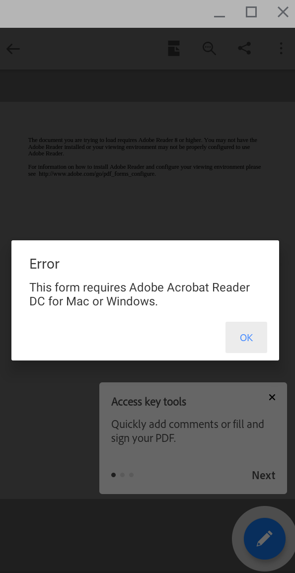 Adobe Reader Won