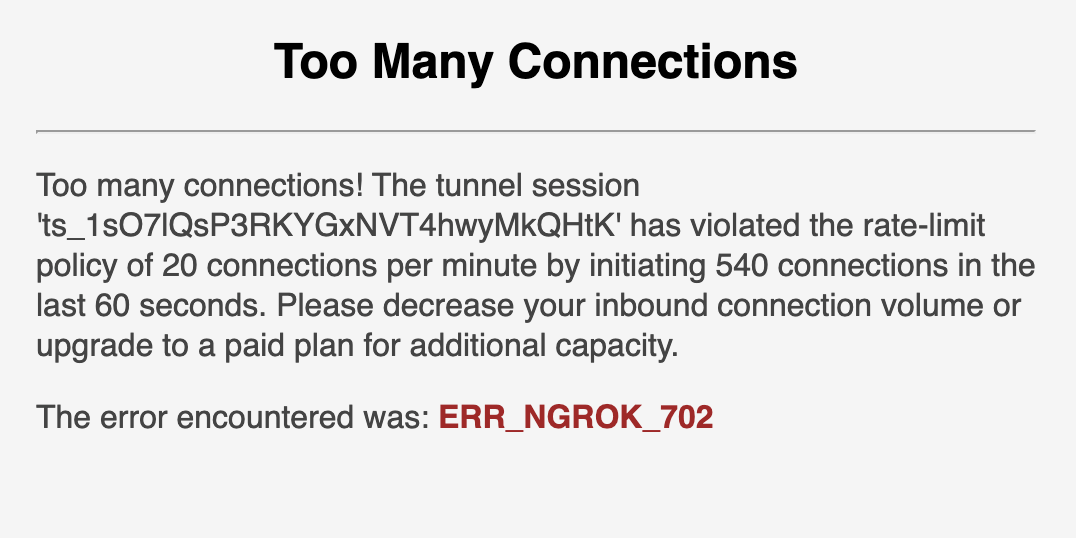 More connections перевод. Err_ngrok_6022. Err_ngrok_4018.