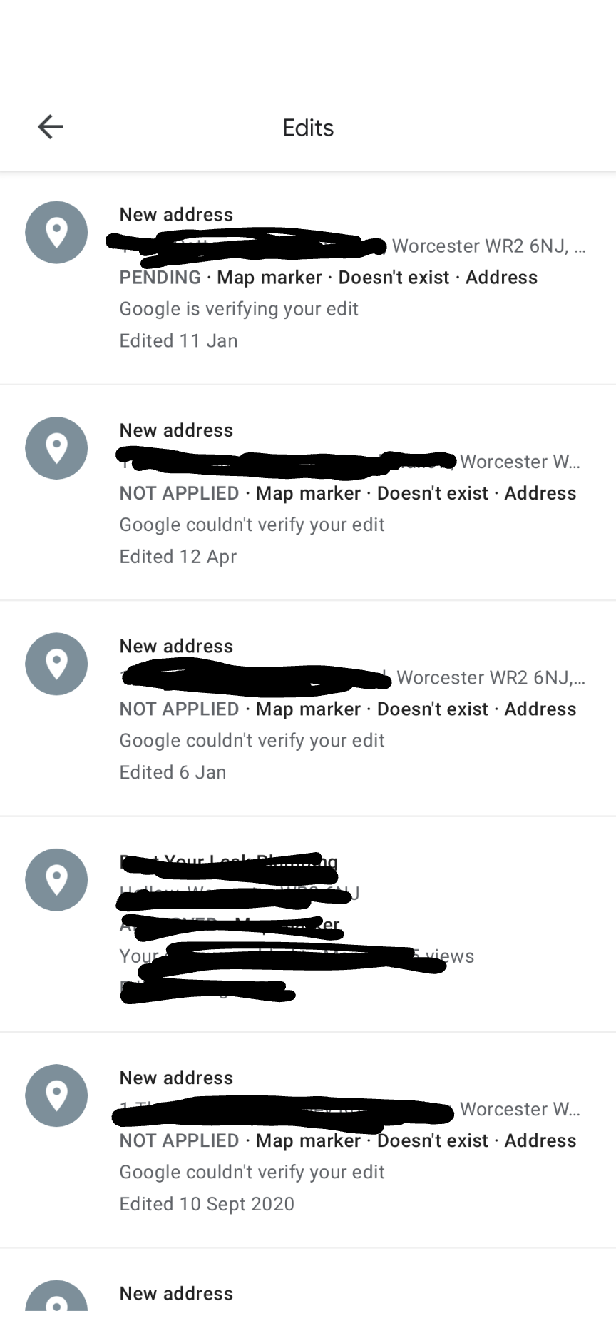 add home address in google map