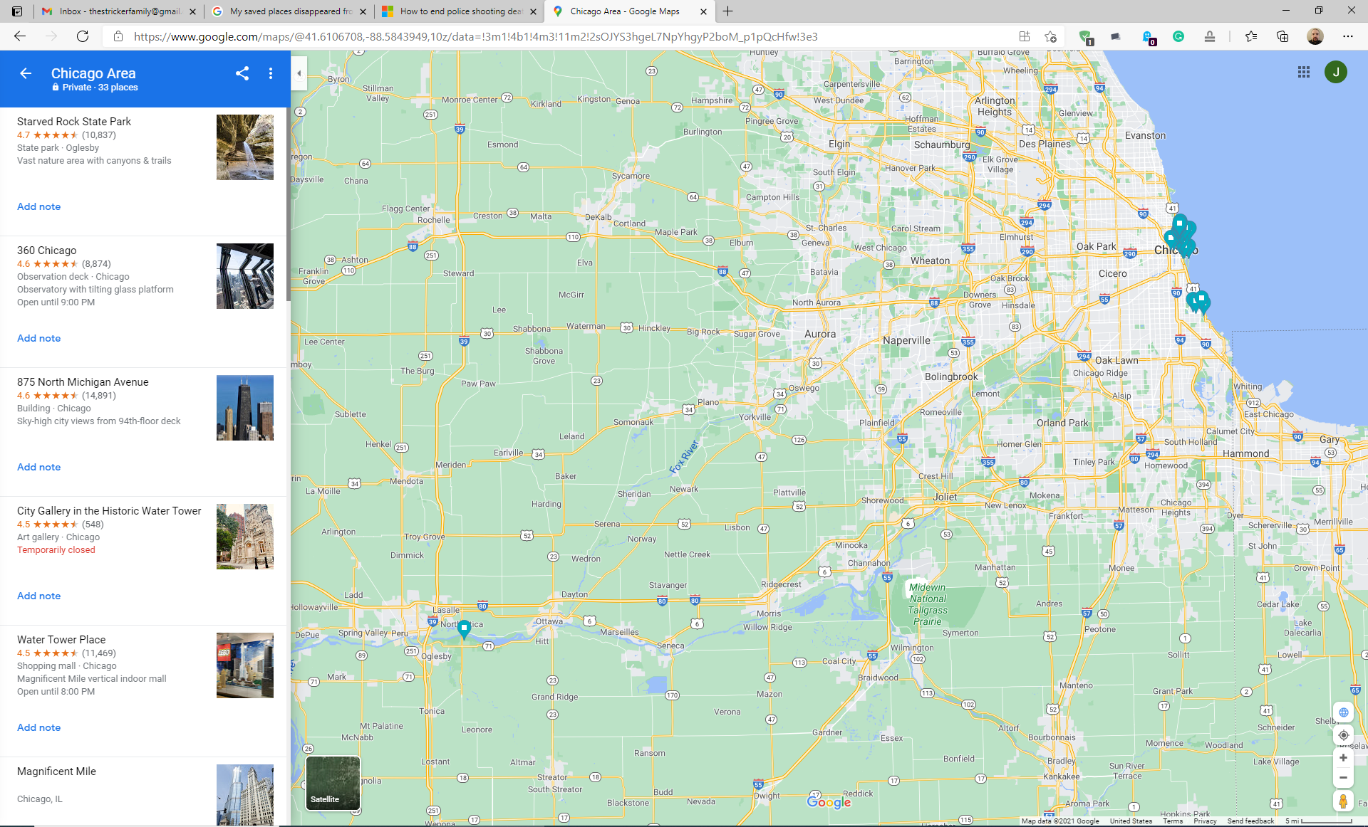 My saved places disappeared from Google Maps... Google Maps Community
