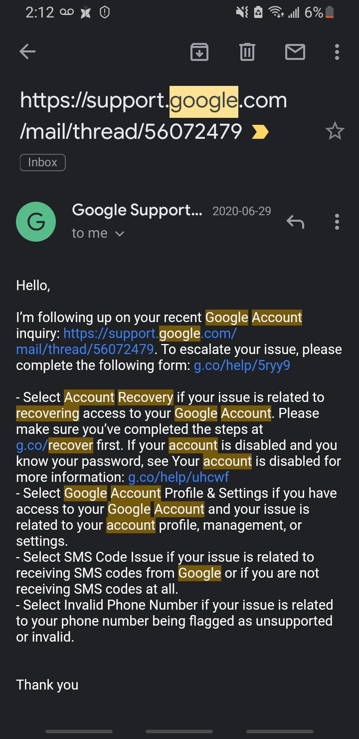 lost my google my business login