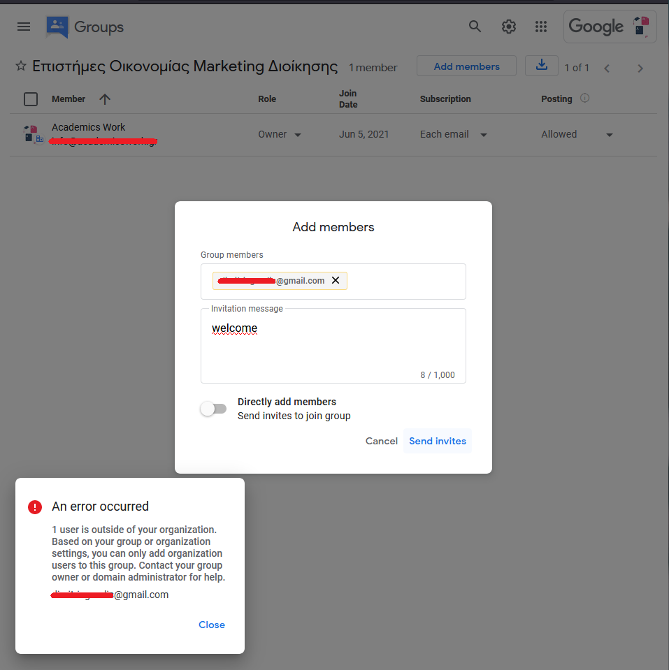 Organize and Manage Emails in Google Groups