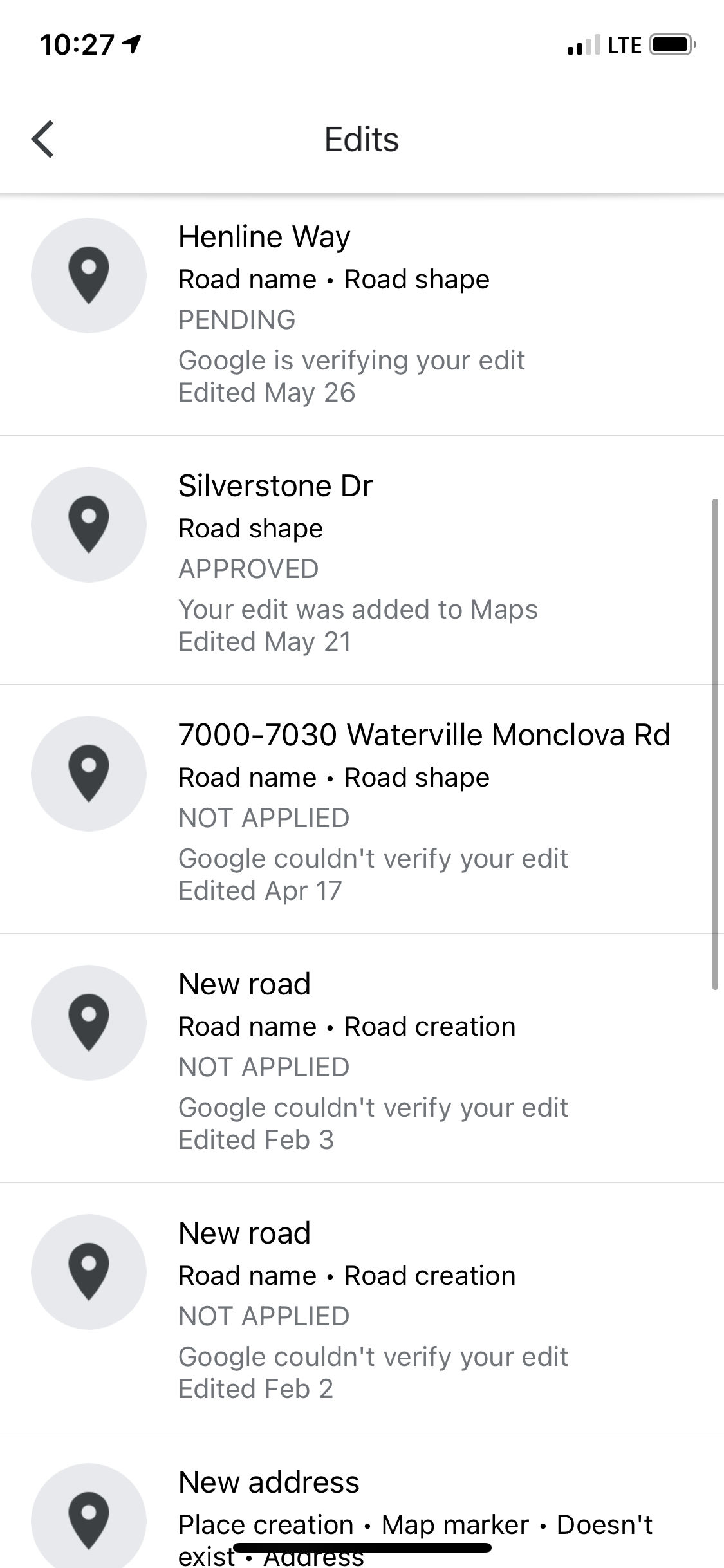 GOOGLE MAPS NOT SHOWING ROAD WORKS visual data 2