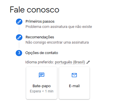 nao consigo localizar a minha assinatura da HBO para cancelar, preciso de  suporte - Comunidade Google Play