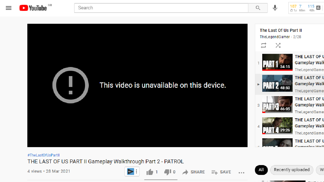 Video unavailable error on my video YouTube Community