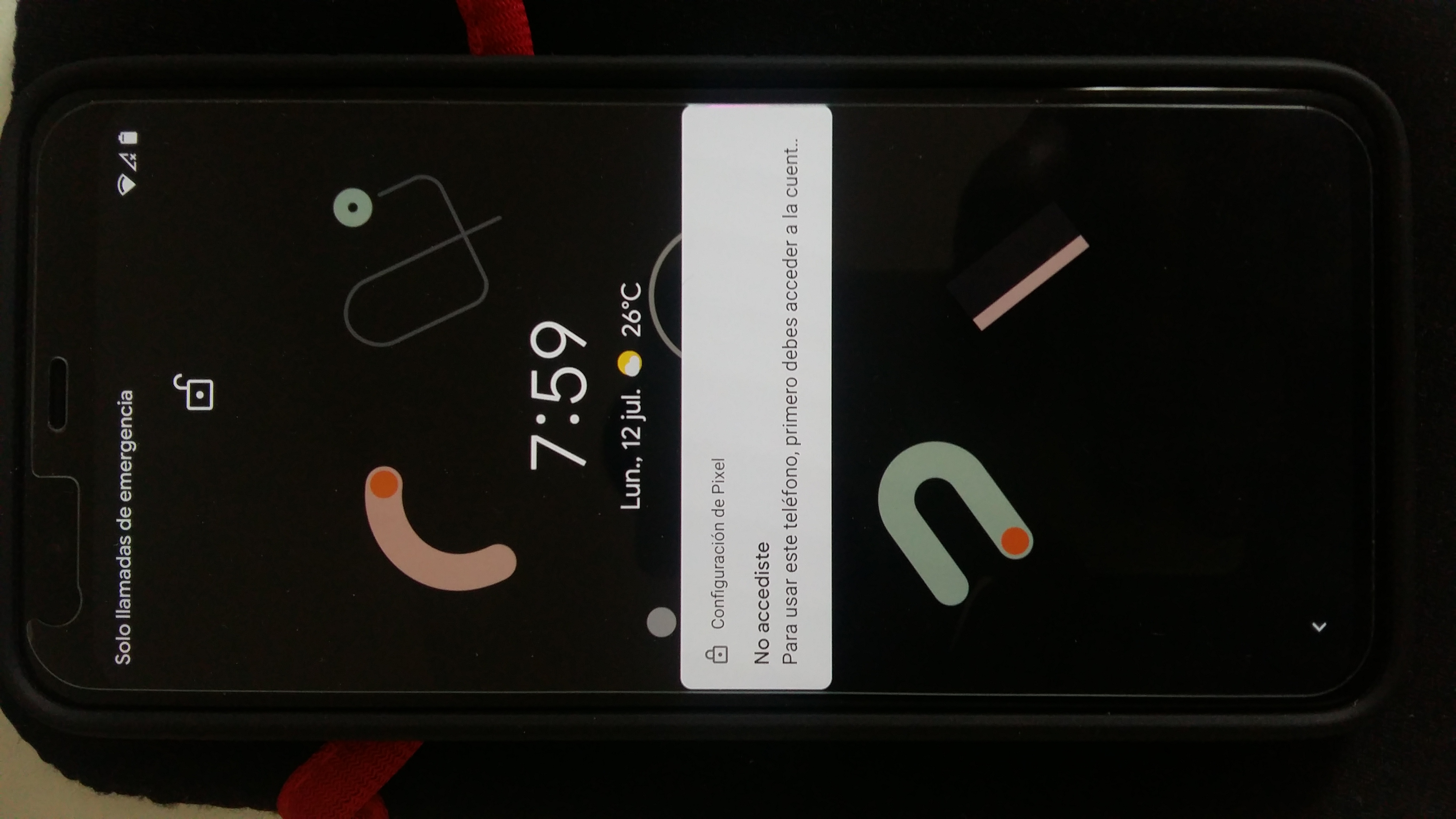 Por qué mi dispositivo dice solo llamadas de emergencia - Comunidad de  Google Pixel