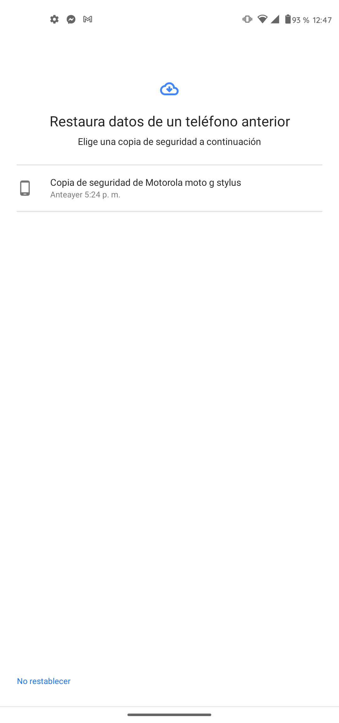 ¿Cómo recupero mi copia de seguridad si no me acuerdo de la contraseña? Comunidad de Cuenta de