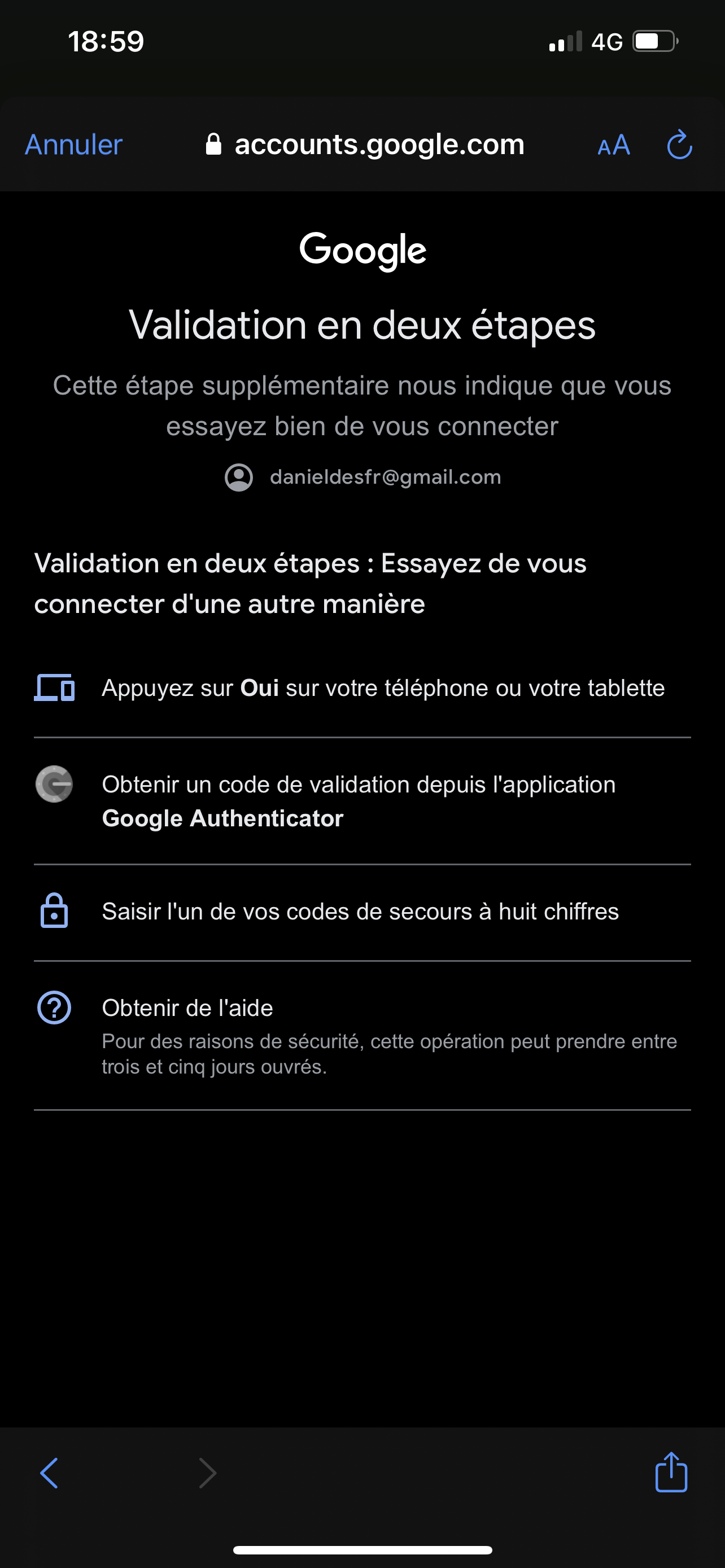 Je Ne Parviens Pas à Me Connecter Je ne parviens pas à me connecter à mon compte Google. - Communauté