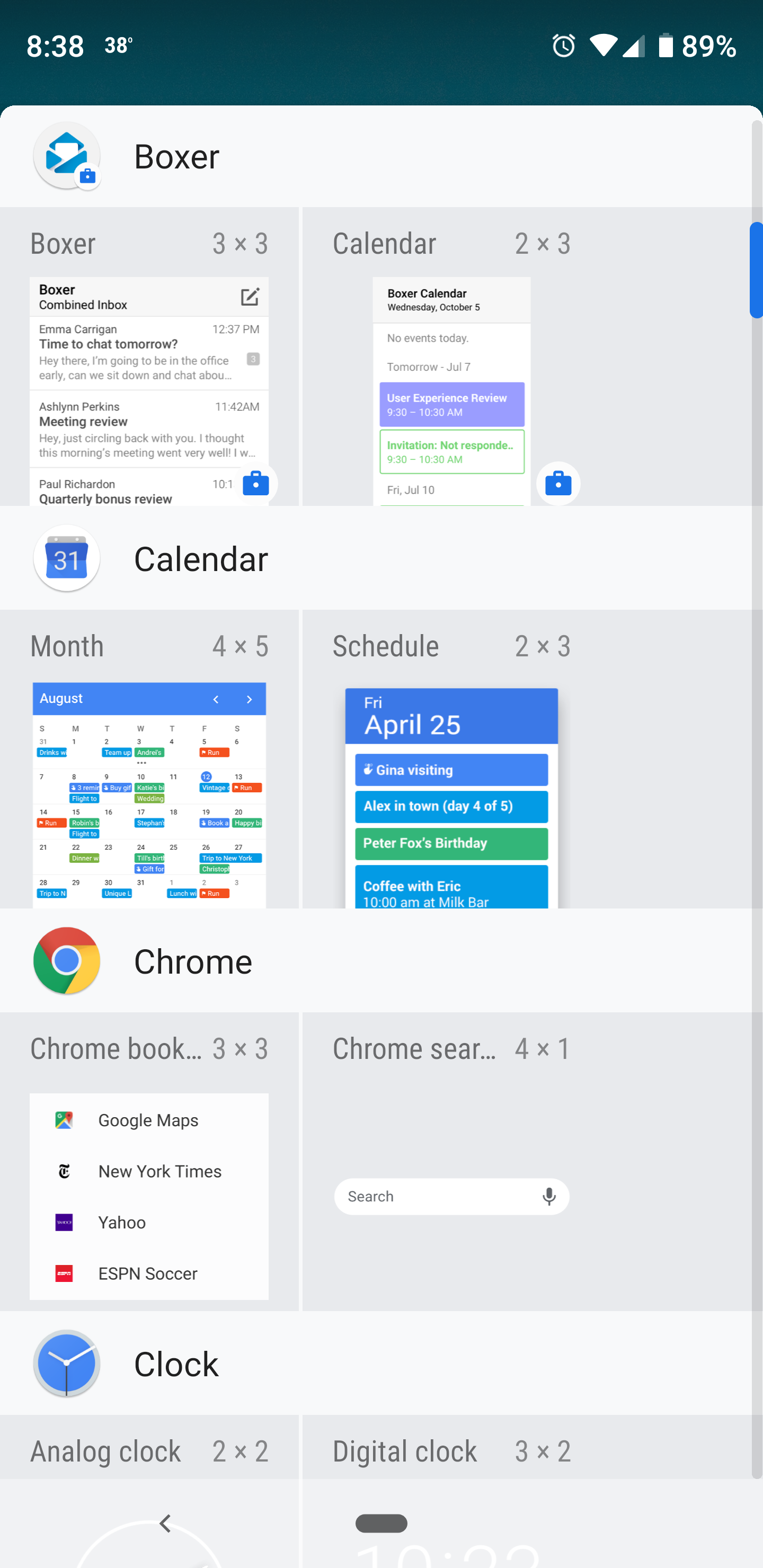 Calendar Widget Unavailable On Work Profile Google Calendar Community