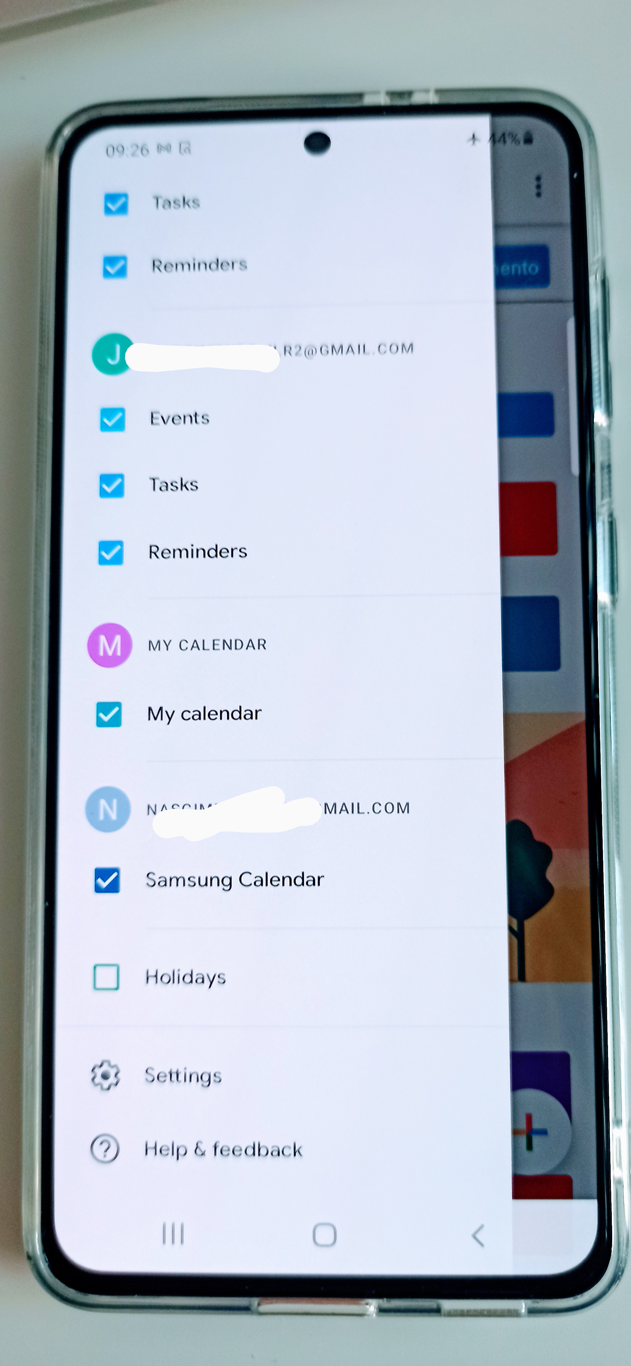 How To See Outlook Calendar In Google Calendar App On The Mobile Device 