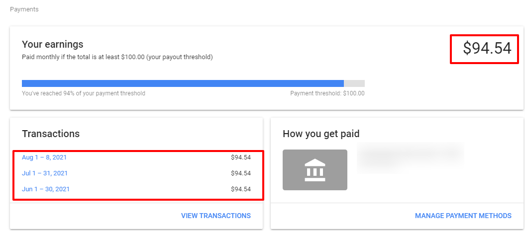 why still my channel not ready for payment - Google AdSense Community