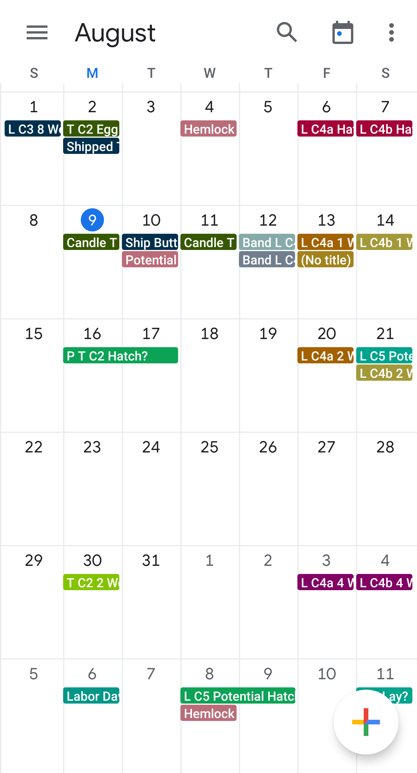Color saturation from desktop to app is VERY off - Google Calendar Community