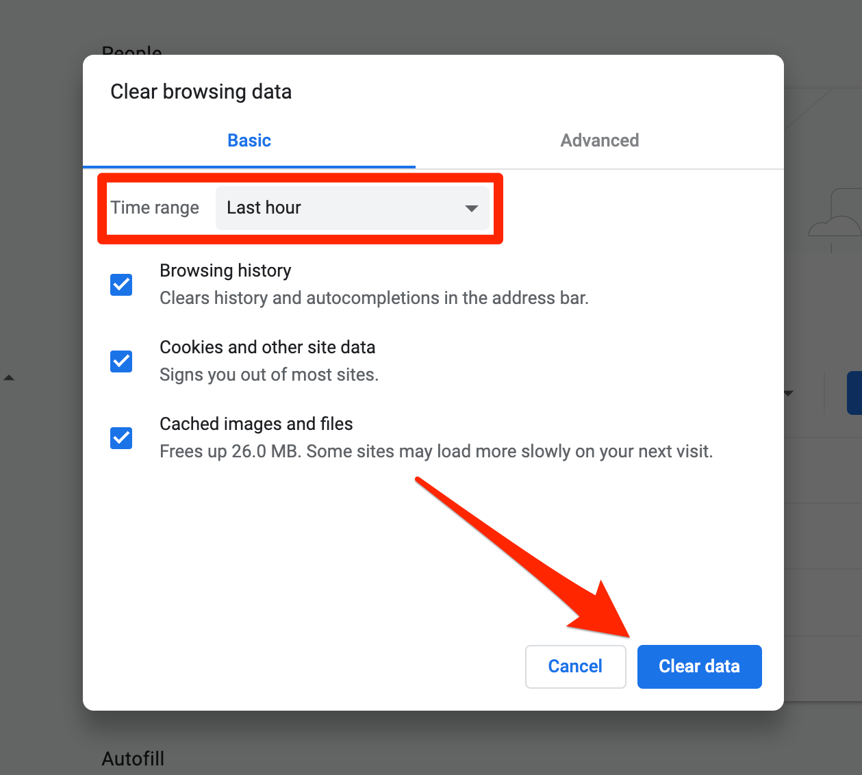 how to delete history on google chrome