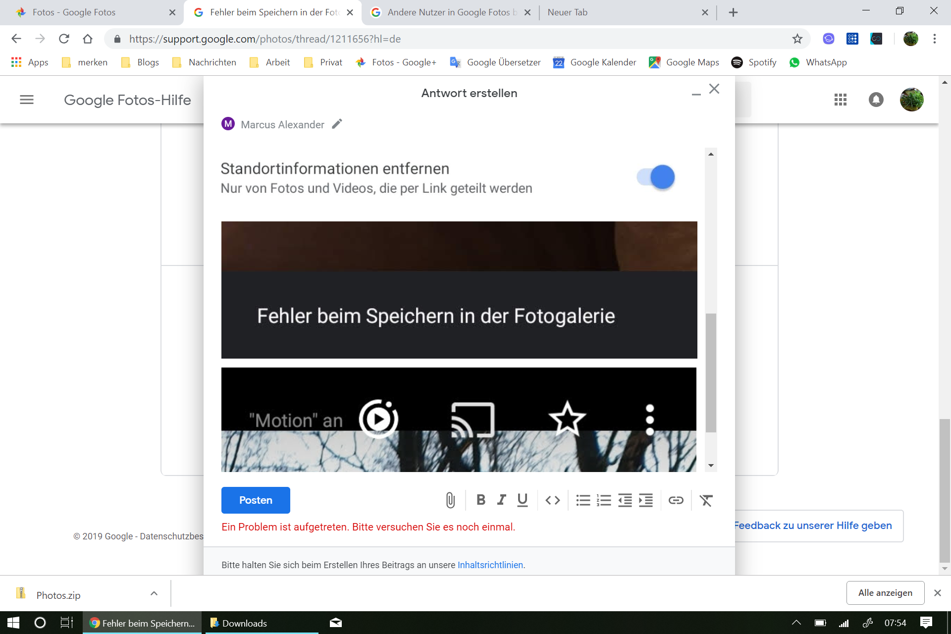 Google Fotos Herunterladen So Funktioniert S In Der App