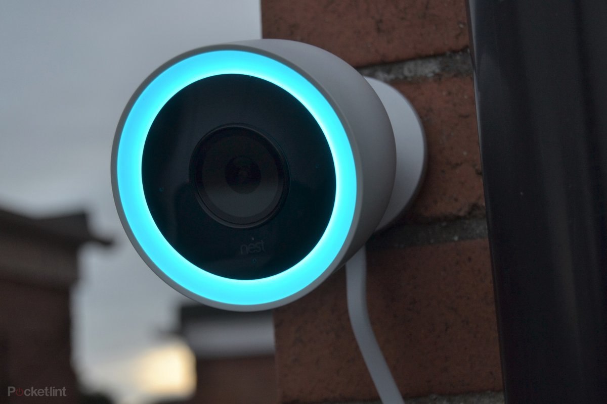 nest camera outdoor light