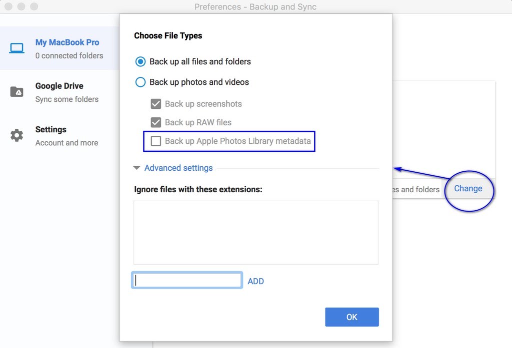 google drive preparing for sync mac wheel