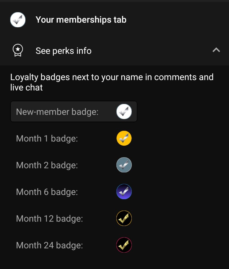 How Do You Show Your Membership Length In A Youtube Channel During Live Stream Youtube Community