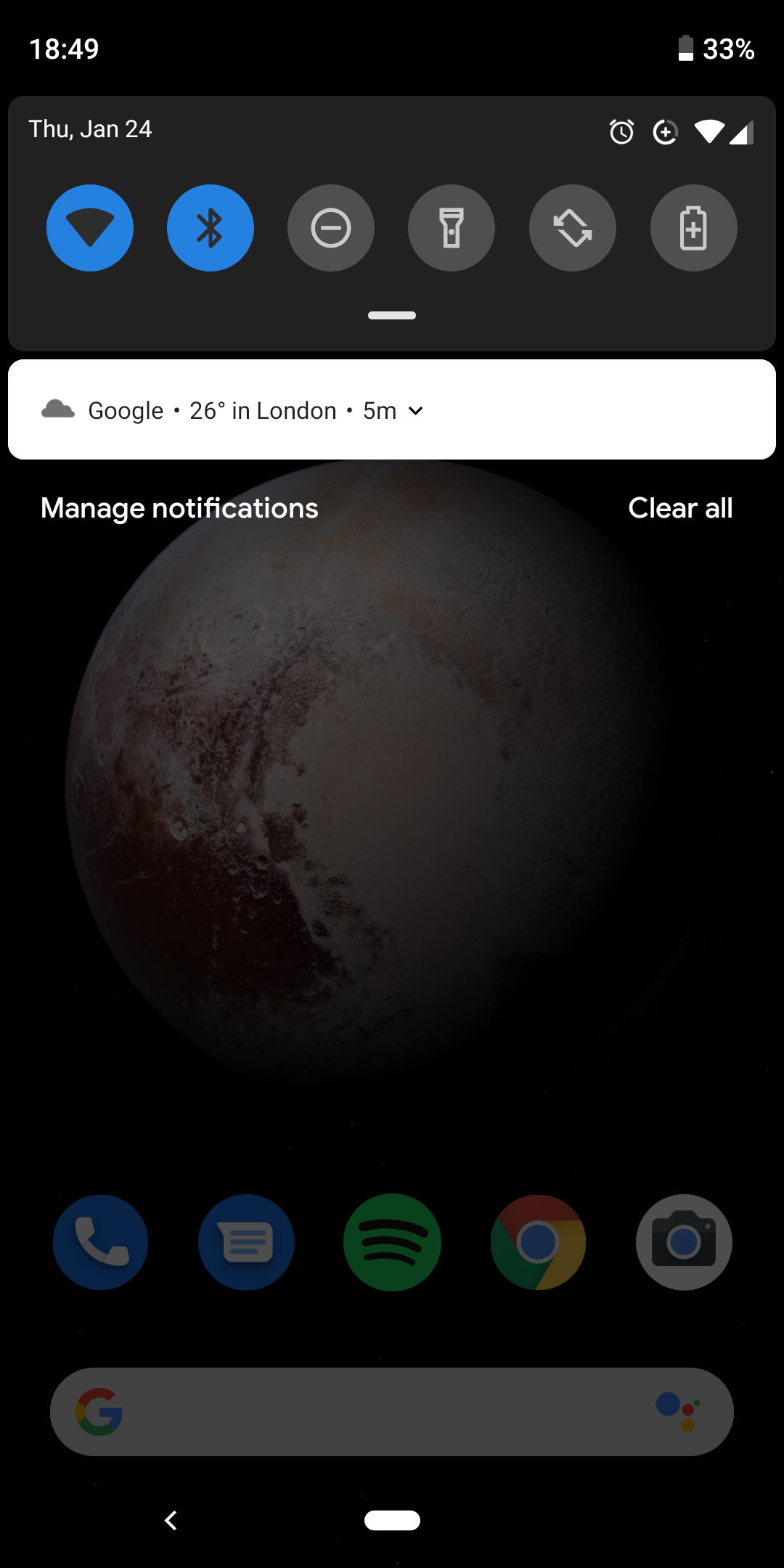 google home hub celsius