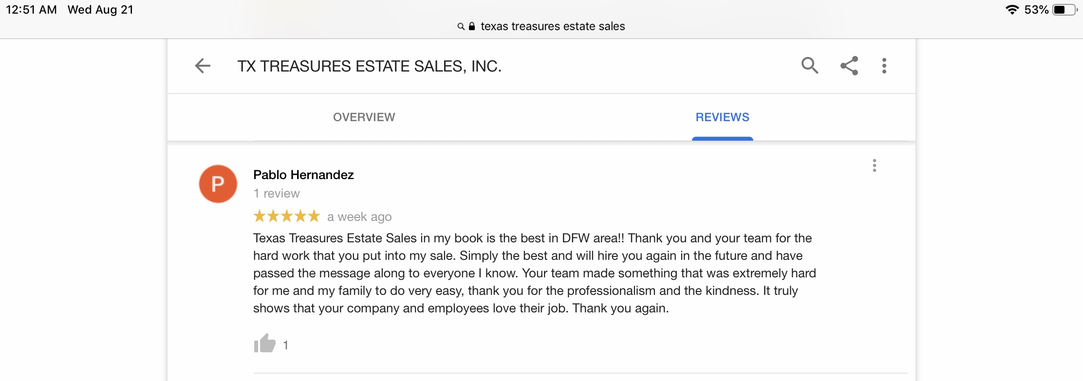 How do I get google to review fake reviews properly? All I get is a