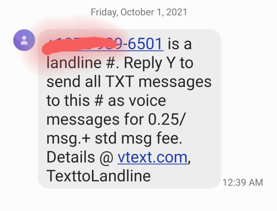 My Google Voice Number Is Suddenly Showing As A Land Line Google Voice Community