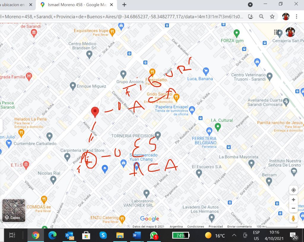 Como corregir una ubicacion en googles maps de manera urgen tree? Mi casa  aparece en otra direccion. - Comunidad de Google Maps