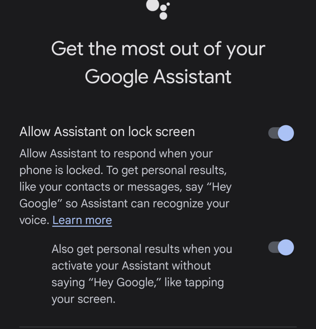 Lock sales google assistant