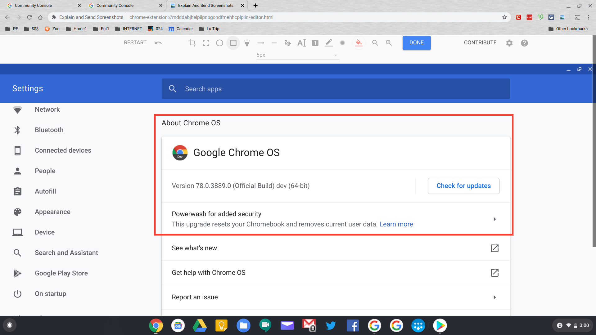 How do I update my Chromebook Browser? - Chromebook Community