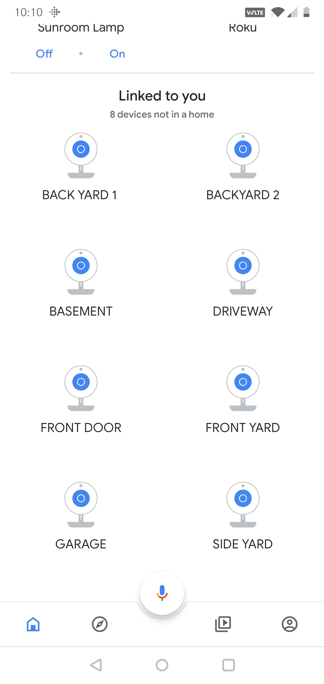 swann security with google home